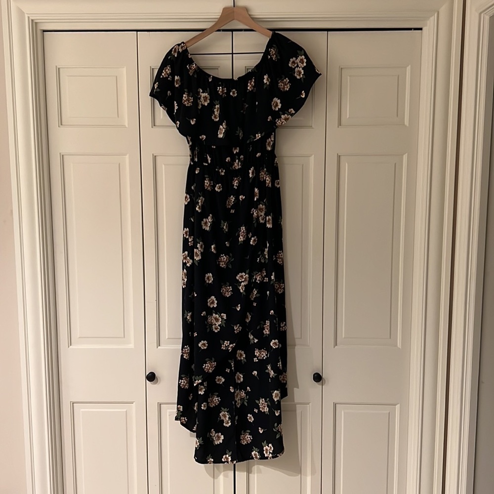 Off the Shoulder Floral Dress